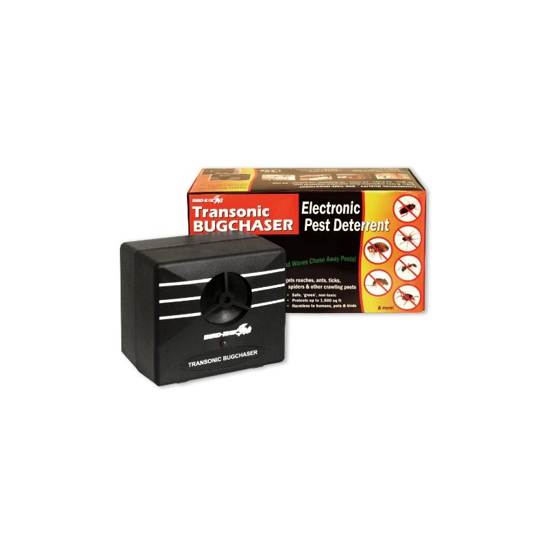 Bird-X Transonic Bugchaser, Rodent and Insect Chaser, Ultrasonic Critter Ridder