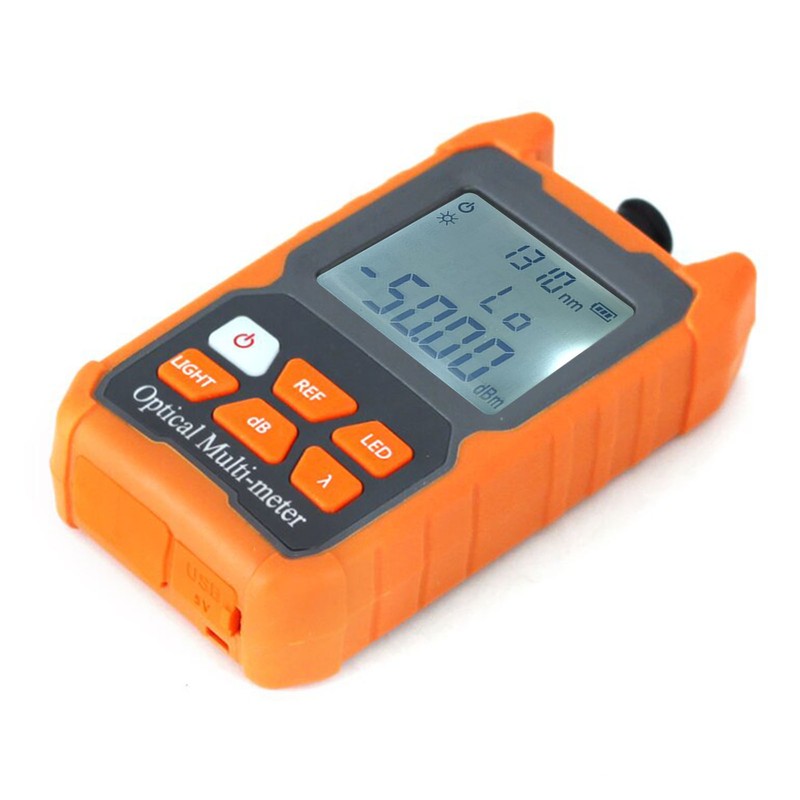 Optical Power Meter ‑50‑26dbm Portable Fiber Optic Tester FC SC