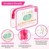 Sfodiary Crochet Makeup Bag for Women Crochet Lovers Beginners Cosmetic