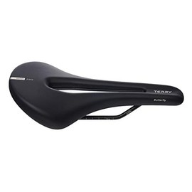 Terry Herren Butterfly Arteria Max Fahrradsattel, Black, 12-15 cm
