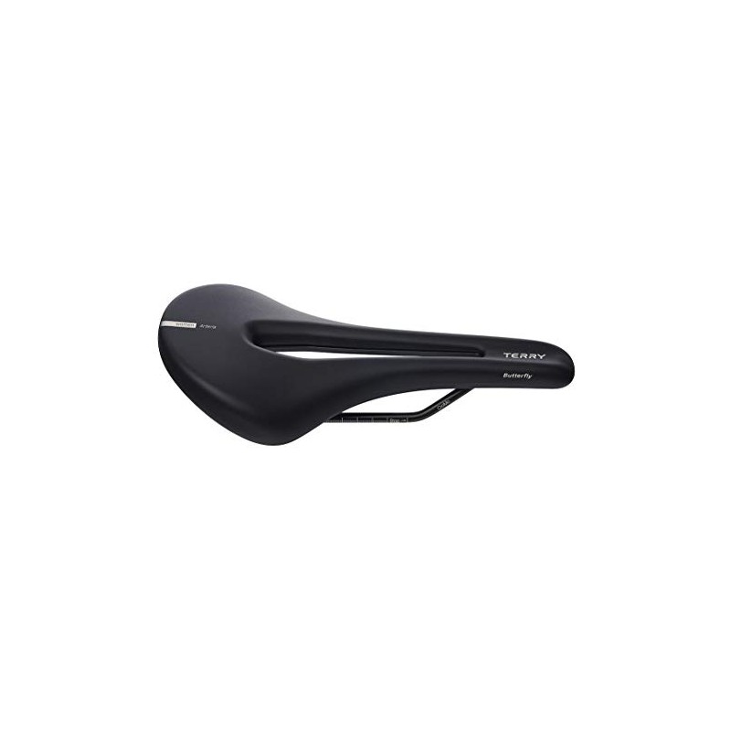 Terry Herren Butterfly Arteria Max Fahrradsattel, Black, 12-15 cm