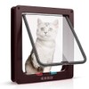 4-Way Switch Mode Cat Flap, Excellent Quality, Weatherproof Cat Door