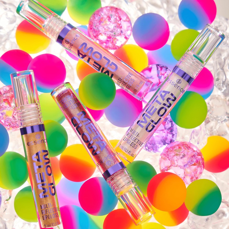 essence | Meta Glow Multi-Reflective Lip Gloss | Iridescent Shimmer,