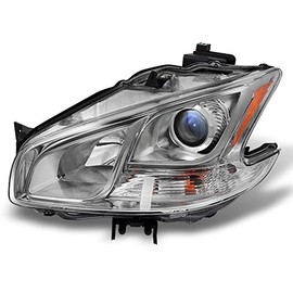 AKKON - Fits Maxima 4Dr Sedan Projector Halogen Type Passenger Right Side Headlight Head Lamp Replacement
