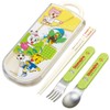 Skater TACC2 Children's Trio Set Chopsticks, Spoon and Fork, Shimajiro,