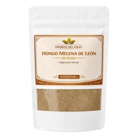 Hongo Melena De Leon En Polvo Puro 100gr                                                                                                              