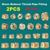 MiJunHD 2PCS Brass Reducer Connector | BSP Female Thread G