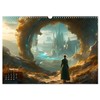Portals in Foreign Worlds - Mystical Gates (Wall Calendar 2026