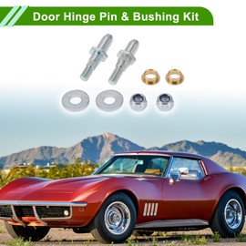 HOPESPANNER Door Hinge Pin & Bushing Kit for GMC for Chevy Avalanche Sierra Silverado Suburban Tahoe Yukon Durable Construction Door Hinge Repair Kit 1Set