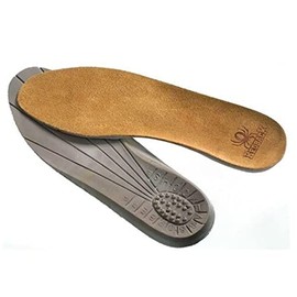 RedBack Boots Leather Insoles - Shock-Absorbing & Wicking (UK 10/US 11)