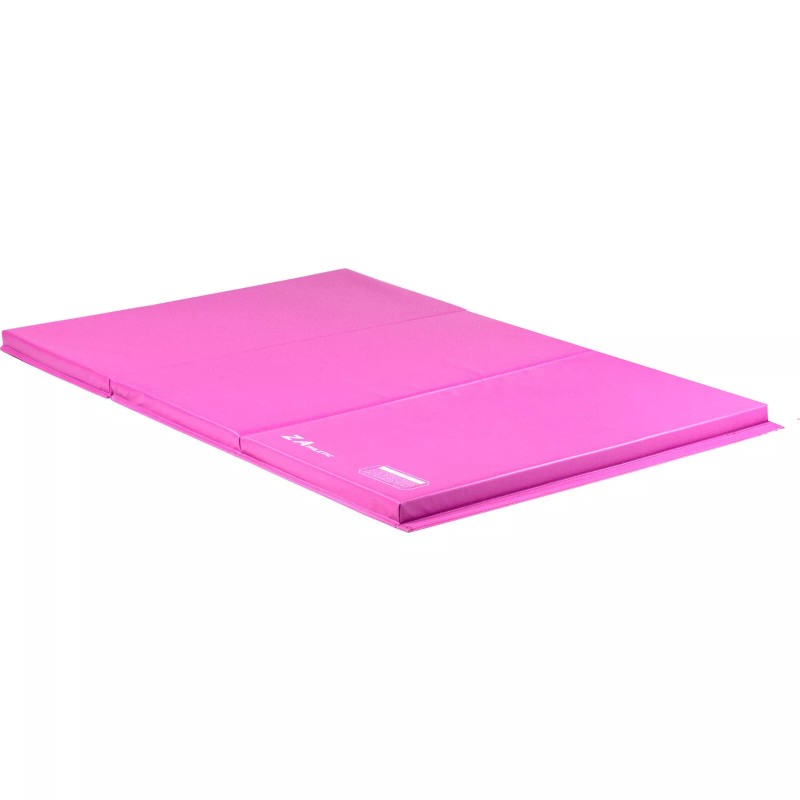 Z Athletic Pink 4x6x2 Z Athletic Folding Mat for Gymnastics