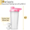 Mr. Pen- Shaker Bottles for Protein Mixes with Twist Cap,