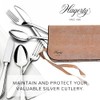 Hagerty Silver Guard Cutlery Roll Cutlery Bag for Silver and