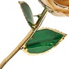 Gold Rose 24K Gold Plated Rose Gift Ornament for Birthday