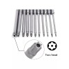 aiyun 11PC Torx Security Screwdriver Bit Set,3”/75mm for Shark Vacuum