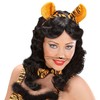 Widmann 1804A - Katzen Schnurrbart, Schwarz, Accessoire, Karneval, Mottoparty