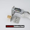 JQK Closet Door Ball Catch Hardware, Stainless Steel Catch Adjustable