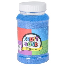 The Dreidel Company Craft Sand Art for Kids, Sand Play DIY Drawing, Messy Play, Sensory, Sand Decorations, 22 Oz, Red (3-Pack) (Blue, 3-Pack)
