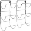 Sorbus Towel Holder for Bathroom Wall - 6 Level Wall