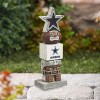 Team Sports America Dallas Cowboys 16 Inch Tiki Totem Garden