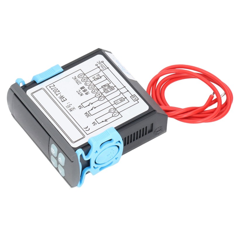 Digital Temperature Controller Waterproof Cooling Defrost Thermostat for Freezer Cold