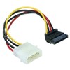 Delock Cable Power SATA HDD > 4pin Male - Angled