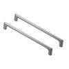 BOZONLI Zinc Alloy Cupboard Handles, Brushed Matte Kitchen Door Handles