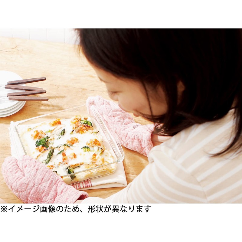 iwaki BC3854 Heat Resistant Glass Au Gratin Dish, Basic Series,