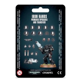 Games Workshop Warhammer 40,000: Iron Hands PRIMARIS Upgrades & TRANSFERS