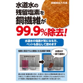 Portable Water Filter Cu-water Quarter (Blue)