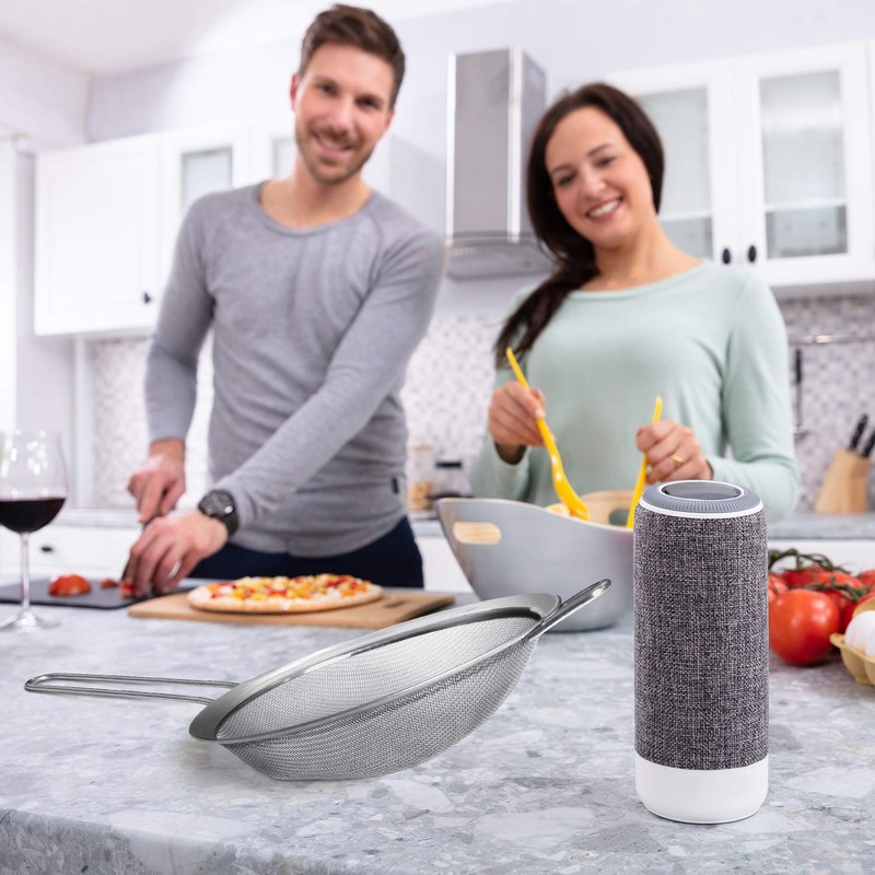 Walfos Fine Mesh Strainer, Premium Stainless Steel Sieve and Sifter,