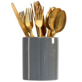 SIEBOLD Cutlery Holder Dining Large Spoon Holder for Home Office Desktop