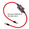 Gebildet Inline Switch 12V-230V/35A DPST Double Sided Wiring Switch 35A