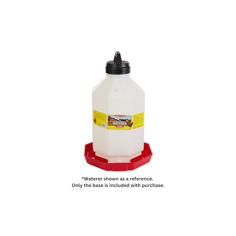 Miller Little Giant PPF302 Poultry Waterer Fount - Base ONLY