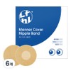 Lifeholic Manner Cover Nipple Band, 6 Pieces / 라이프홀릭 매너 커버 니플 밴드, 6개
