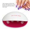 LED Nail Gel Polish Dryer Shell Shaped 12pcs Light Chips