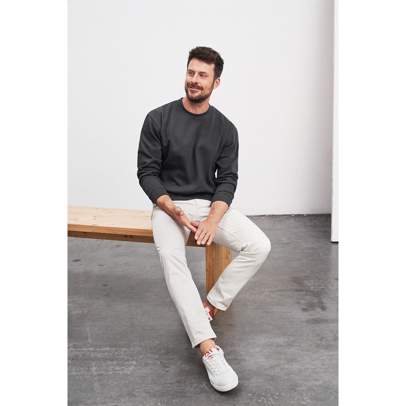 James+Nicholson Unisex Sweatshirt Heavy - dunkelgrün, size: 3xl