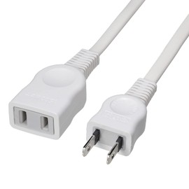 ELPA LPE-101N(W) EDLP Extension Cord Power Strip 125V 1m White