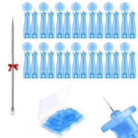 65Pcs Disposable Blackhead and Blemish Remover Tools for Acne, Whitehead, Comedone Removal - Pimple Popper Set for Travel,Salon and Home Use