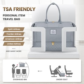 LOVEVOOK Travel Duffle Bag, Weekender Bags for Women with Shoe Compartment，Carry on Bag with Toiletry Bag, Hospital Bag For Women Labor Delivery， Overnight Bag with Laptop Compartment， Gym Bag