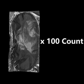 (100 Pcs) Kheoxusa Eye Mask Individually Wrapped,Sleep Masks Individually Wrapped,Bulk Eye Masks Individually Wrapped,Eye Cover Eye Blindfolds for Games Party Team Building Travel Sleeping Women Mens
