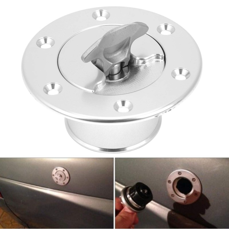 1.4 Inch Stainless Fuel Cap, Universal Fuel Cell Replacement Cap,