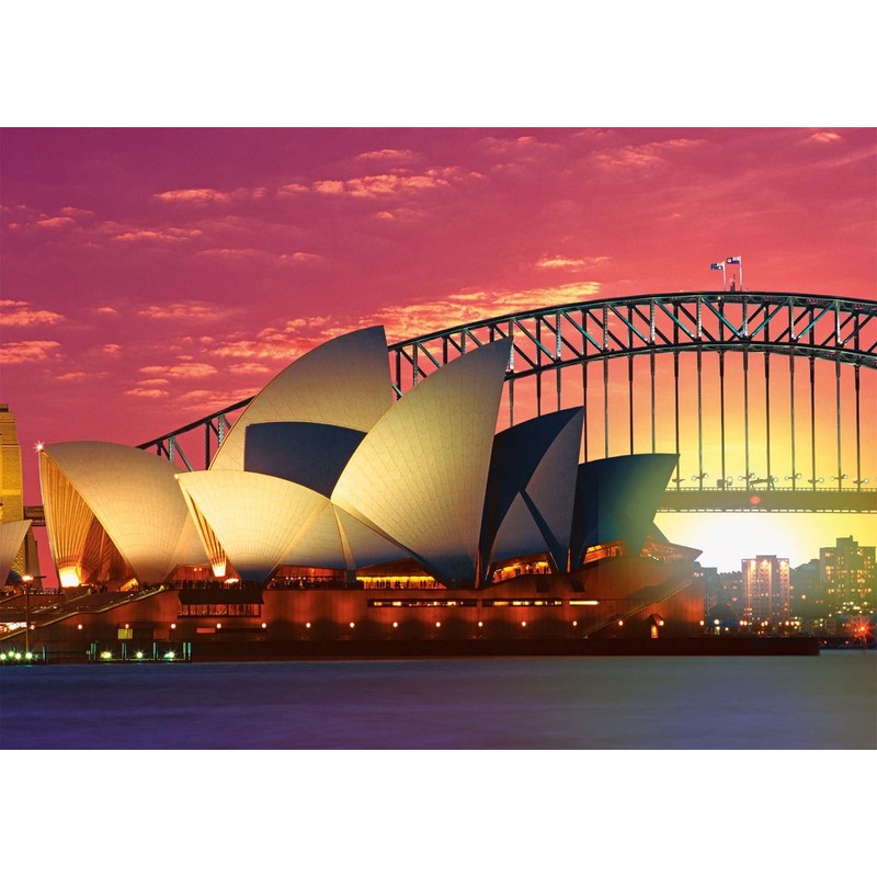 Ravensburger Sydney Opera House And Harbour Bridge Puzzle (1000 Pieces)
