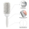 EAGLE FORTRESS Innovative Bristle Ceramic + Ionic XL Round Brush