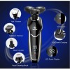 BestMal 5-in-1 Electric Shaver Razor Men Wet/Dry Nose Trimmer Brush