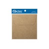 Envelope 4.5x4.5 8pc Brown Bag