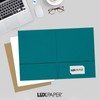 9 x 12 Presentation Folders - Teal (10Qty.) by Envelopes.com