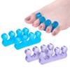 ZaxSota Toe Separators for Bunion Pedicure, Gel Material Toenail Dividers,