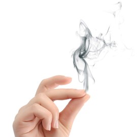 Gmuret Magic article paper, Funny magic card Magic trick to make smoke with your fingers performance props
