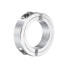 sourcing map Double Split Clamp-On Shaft Collar for 1-3/4" Shaft,